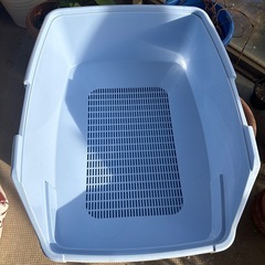 猫　トイレ　掃除済　システムトイレ　　の画像