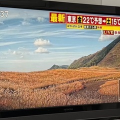 テレビ 　日立wooo 37Vの画像