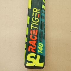 札幌市 清田区 VOLKL フォルクル ジュニアスキー RACE TIGER SL 140㎝ イエローグリーン系の画像