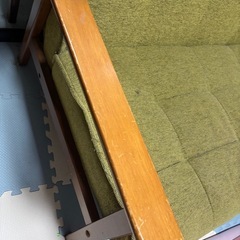 木目調
2人掛けソファー の画像