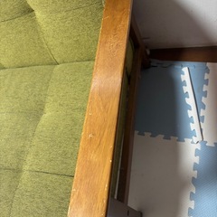 木目調
2人掛けソファー の画像