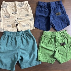 80サイズ　ショートパンツ４着の画像