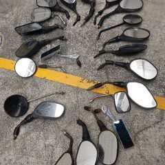 バイクミラー 約25本の画像