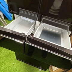 三菱ノンフロン冷凍冷蔵庫 MR-MX46F-ZT 2020年製 6ドア冷蔵庫の画像