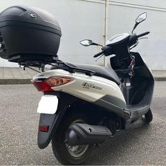 美車　高年式　アドレス125 DT11A フラットシート仕様　自賠責付きの画像