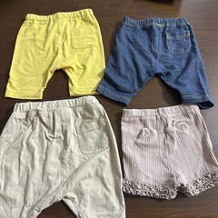 ベビーズボン80サイズ４着セットの画像