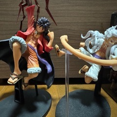 ワンピース　フィギュア　2体セット　ルフィ　ニカ　バトルレコードコレクションの画像