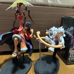 ワンピース　フィギュア　2体セット　ルフィ　ニカ　バトルレコードコレクションの画像