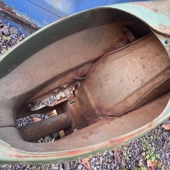 行燈カブ C50 フレームの画像