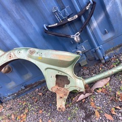 行燈カブ C50 フレームの画像