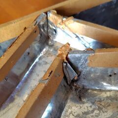 古い茶箱の画像