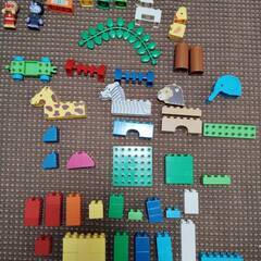 【中古品】アンパンマンのブロックセットの画像