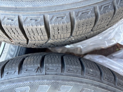 交渉中。
中古タイヤホイール付きD WMO3 155/65R14 75Q
