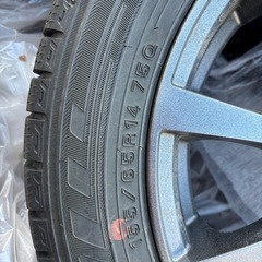 中古タイヤホイール付きD WMO3 155/65R14 75Qの画像