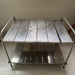 ニトリ　シルバーラックの画像