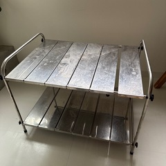 ニトリ　シルバーラックの画像