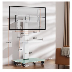 キャスター付きテレビスタンドの画像