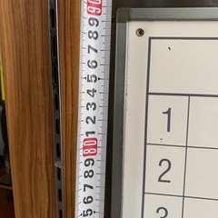 ★早い者勝ち★ホワイトボード・月予定表・約高さ90cm×横幅60cm※商品の詳しい状態やサイズ等は現物にてご確認ください。の画像