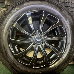 ロッキー ライズ 195/65R16 スタッドレス ダンロップ WM02 ホイールセット 5H100 2020年製の画像