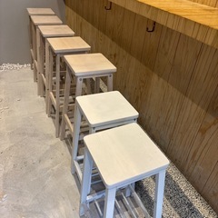 カウンターチェア7脚セットの画像