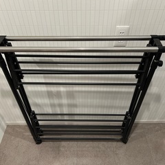 【美品】伸縮物干しラックの画像