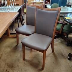 【愛品倶楽部柏店】一枚板風 ダイニング5点セットの画像