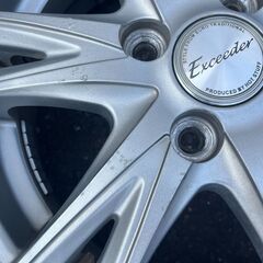 HOTSTUFF Exceeder ホットスタッフ エクシーダー 4.5J-14+43 100/4H ハブ径73ミリ ナットホール約13ミリ TOYO NANOENERGY 3(トーヨー ナノエナジー) 155/65R14 75S 2020年製 ラジアルタイヤ付き4本セット ワゴンR / スペーシア / N-BOX / デイズルークス / タント 他の画像