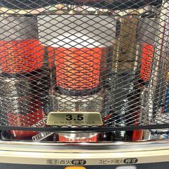 25C522_ジA CORONA コロナ 開放式石油ストーブ SX-E3512WY 2012年製 ストーブ 災害時対応 暖房器具 現状品 中古の画像