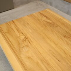 unico(ウニコ)のSOTO(ソト) チーク無垢材 ローテーブルテーブルです！チーク材の素材感を活かしたシンプルなリビングテーブル。北欧スタイルやヴィンテージ風のブルックリンスタイルなどに♪の画像