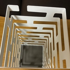 【受付終了 11/10】山崎実業(Yamazaki) かさたて ブリック ホワイトの画像