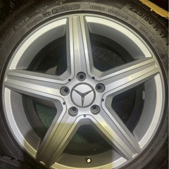 メルセデス ベンツ Cクラス Aクラス 225/50R17 スタッドレス ホイール 5H112 の画像