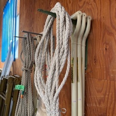 ロープ　１９m 金物つきつきの画像