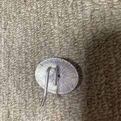 シルバーの髪飾りの画像