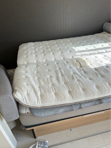 直接orエリア配送限定 ニトリ クイーン跳ね上げ式ベット Nスリープマットレス 直接orエリア配送限定】 /ニトリ クイーン跳ね上げ式ベットフレーム N