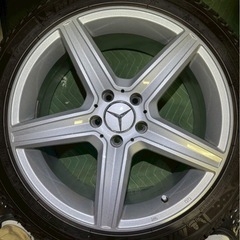 ユーロフォルシュ H789 18インチホイール ＋ ミシュラン X-ICE 225/45R18 スタッドレス ベンツ用 PCD112 W205 W213 C/Eクラス対応の画像