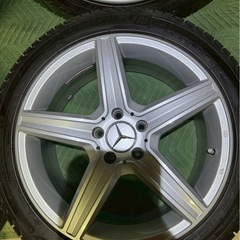 ユーロフォルシュ H789 18インチホイール ＋ ミシュラン X-ICE 225/45R18 スタッドレス ベンツ用 PCD112 W205 W213 C/Eクラス対応の画像