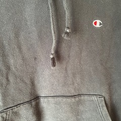 メンズ Champion フード付きトレーナー XLサイズの画像