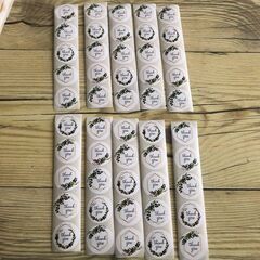 サンキューシール　thank you お洒落　最安値　グリーン　ナチュラルの画像