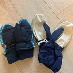 スキー用、雪遊び用手袋セットの画像