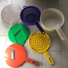 レトロなスライサーセットの画像