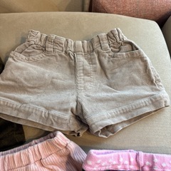 女の子　秋冬　ホットパンツ　ボトムス　5点の画像