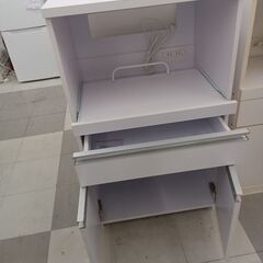 ★リユースのサカイ千葉中央店★  レンジ台  H102×D45×W60 クリーニング済み TC5271の画像