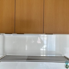 ニトリ　ステンレス吊り下げキッチンラック（1段）の画像