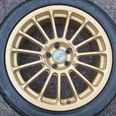 OZレーシング　ホイール4本セット7JJ+48 PCD100 4H-100の画像