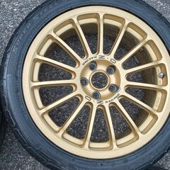 OZレーシング　ホイール4本セット7JJ+48 PCD100 4H-100の画像