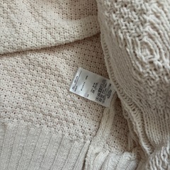 ニットカーディガンLの画像