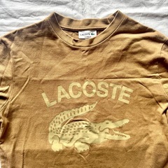 【美品】LACOSTE ラコステ ビッグロゴ ロンT us/M jp/Lサイズの画像