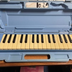 鍵盤ハーモニカ　青の画像