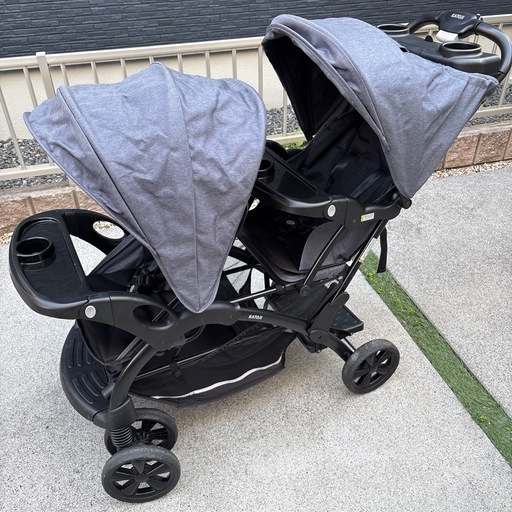 カトージ 二人でゴー DX 二人乗りベビーカー