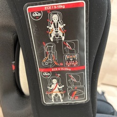 ネビオ　ジュニアシート　チャイルドシートの画像